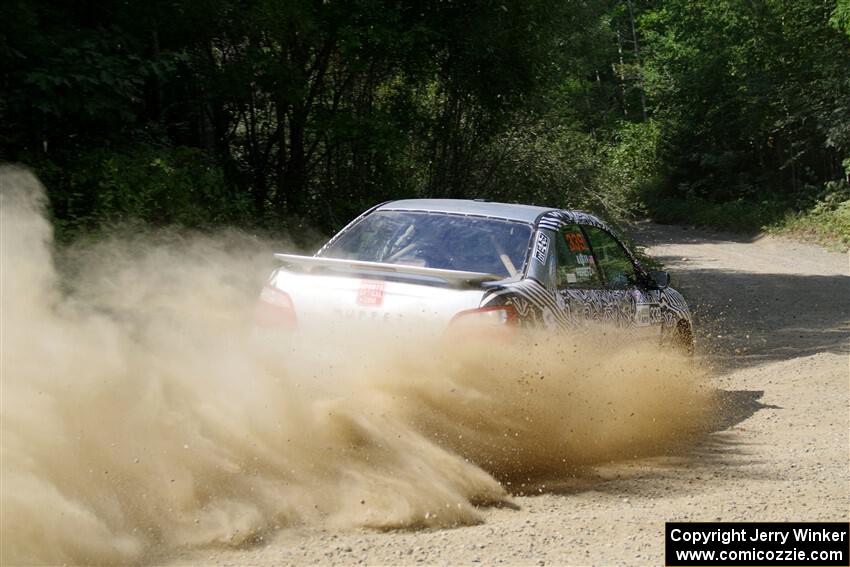 David Peretz / Cora Masson Subaru Impreza 2.5RS on SS2, Refuge I.