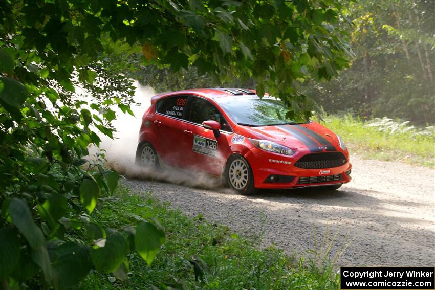 Sean Donnelly / Zach Pfeil Ford Fiesta ST on SS2, Refuge I.