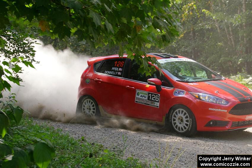 Sean Donnelly / Zach Pfeil Ford Fiesta ST on SS2, Refuge I.