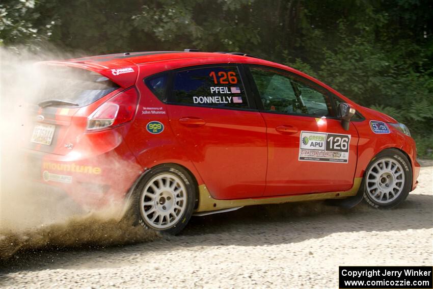 Sean Donnelly / Zach Pfeil Ford Fiesta ST on SS2, Refuge I.