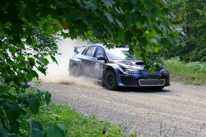 Calvin Bergen / Daryl Bergen Subaru WRX STi on SS2, Refuge I.