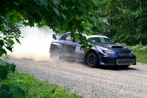 Calvin Bergen / Daryl Bergen Subaru WRX STi on SS2, Refuge I.