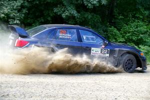 Calvin Bergen / Daryl Bergen Subaru WRX STi on SS2, Refuge I.