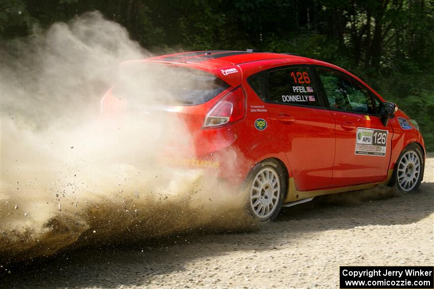 Sean Donnelly / Zach Pfeil Ford Fiesta ST on SS2, Refuge I.