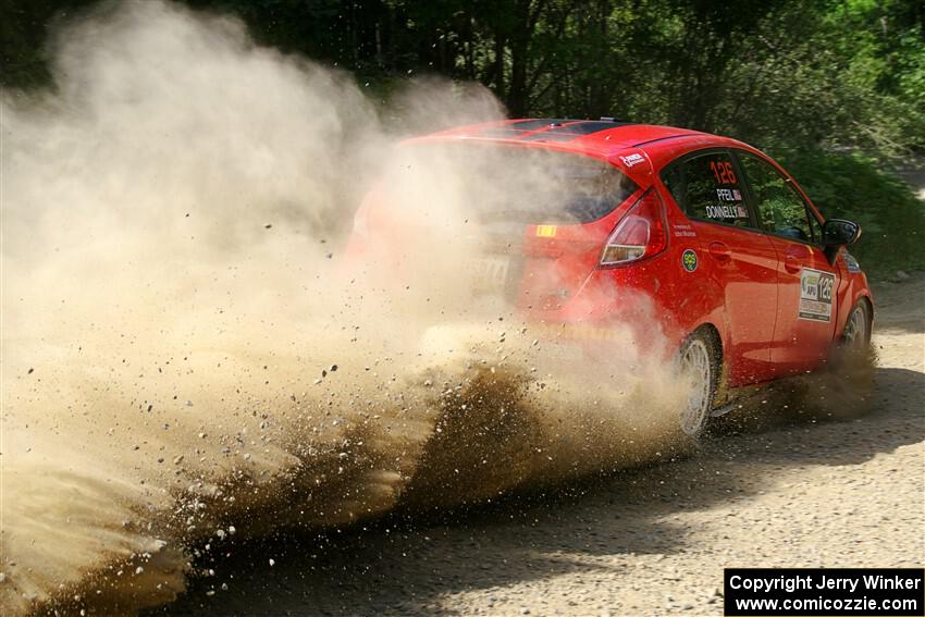 Sean Donnelly / Zach Pfeil Ford Fiesta ST on SS2, Refuge I.