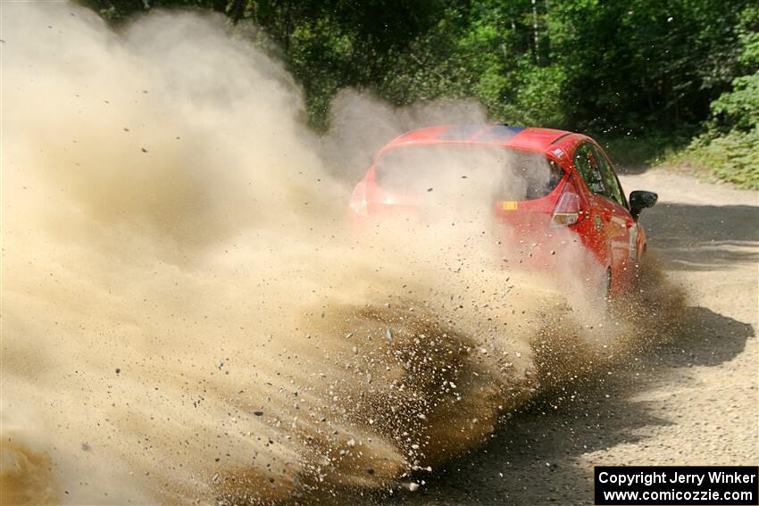 Sean Donnelly / Zach Pfeil Ford Fiesta ST on SS2, Refuge I.