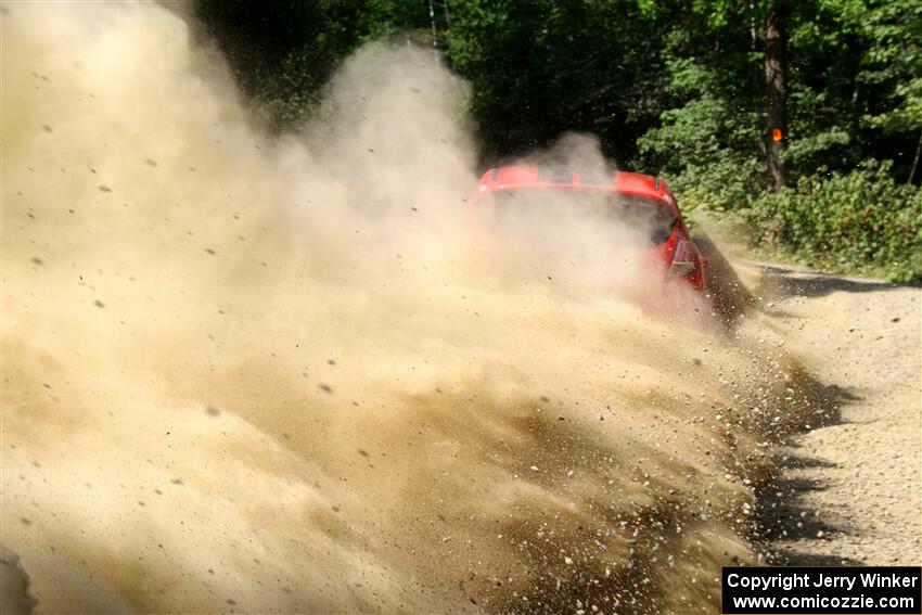 Sean Donnelly / Zach Pfeil Ford Fiesta ST on SS2, Refuge I.