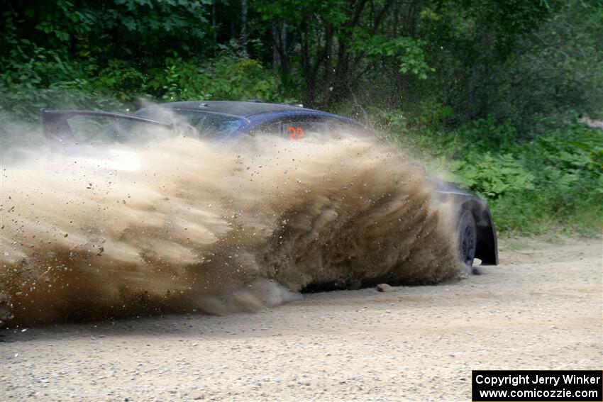 Calvin Bergen / Daryl Bergen Subaru WRX STi on SS2, Refuge I.