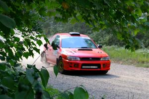 Travis Mattonen / Josh Kemp Subaru Impreza on SS2, Refuge I.