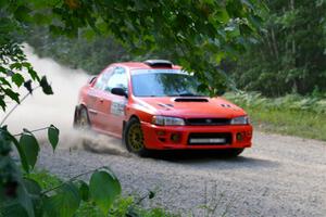 Travis Mattonen / Josh Kemp Subaru Impreza on SS2, Refuge I.