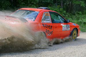 Travis Mattonen / Josh Kemp Subaru Impreza on SS2, Refuge I.