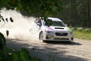 Jamey Randall / Andrew Rausch Subaru WRX on SS2, Refuge I.