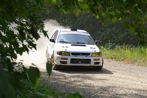 Jack Nelson / Isaac Zink Subaru Impreza on SS2, Refuge I.