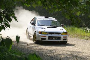 Jack Nelson / Isaac Zink Subaru Impreza on SS2, Refuge I.