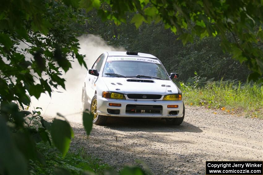 Jack Nelson / Isaac Zink Subaru Impreza on SS2, Refuge I.