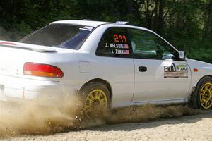 Jack Nelson / Isaac Zink Subaru Impreza on SS2, Refuge I.