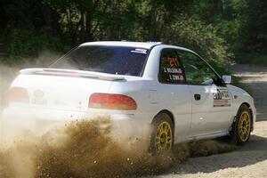 Jack Nelson / Isaac Zink Subaru Impreza on SS2, Refuge I.