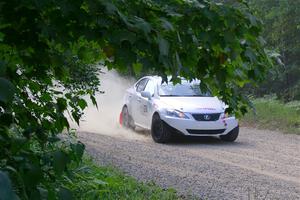 Richo Healey / Michelle Miller Lexus IS250 on SS2, Refuge I.