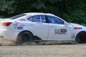 Richo Healey / Michelle Miller Lexus IS250 on SS2, Refuge I.