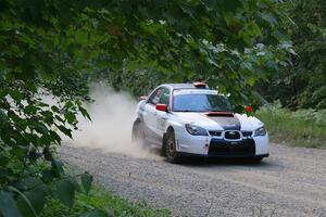 Jason Cook / Maggie Tu Subaru WRX on SS2, Refuge I.