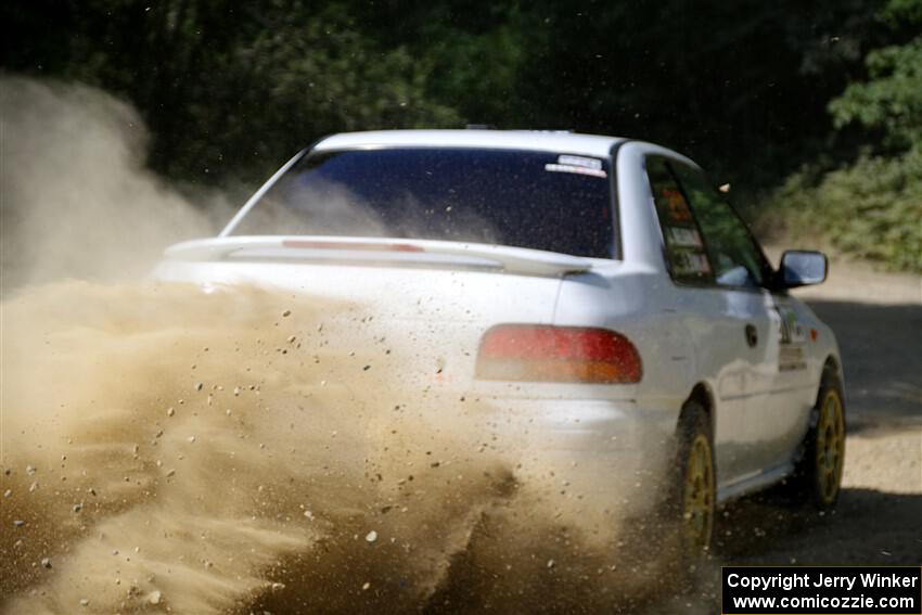 Jack Nelson / Isaac Zink Subaru Impreza on SS2, Refuge I.