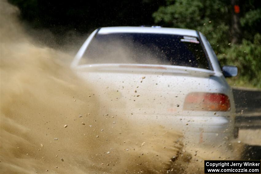 Jack Nelson / Isaac Zink Subaru Impreza on SS2, Refuge I.