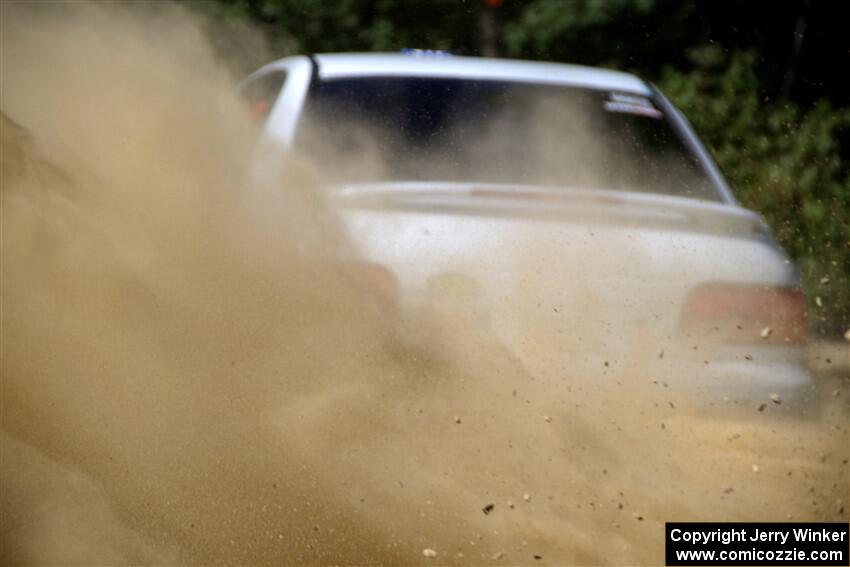 Jack Nelson / Isaac Zink Subaru Impreza on SS2, Refuge I.