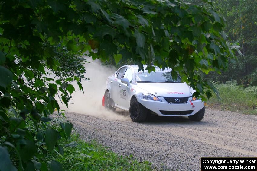 Richo Healey / Michelle Miller Lexus IS250 on SS2, Refuge I.