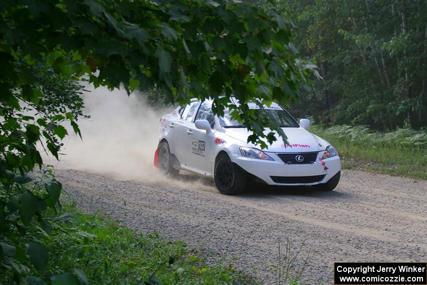 Richo Healey / Michelle Miller Lexus IS250 on SS2, Refuge I.