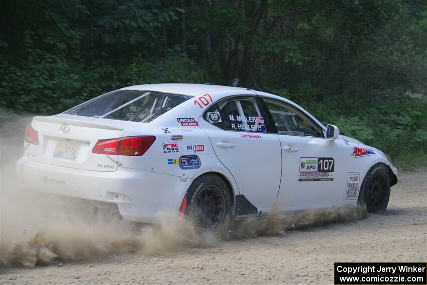 Richo Healey / Michelle Miller Lexus IS250 on SS2, Refuge I.