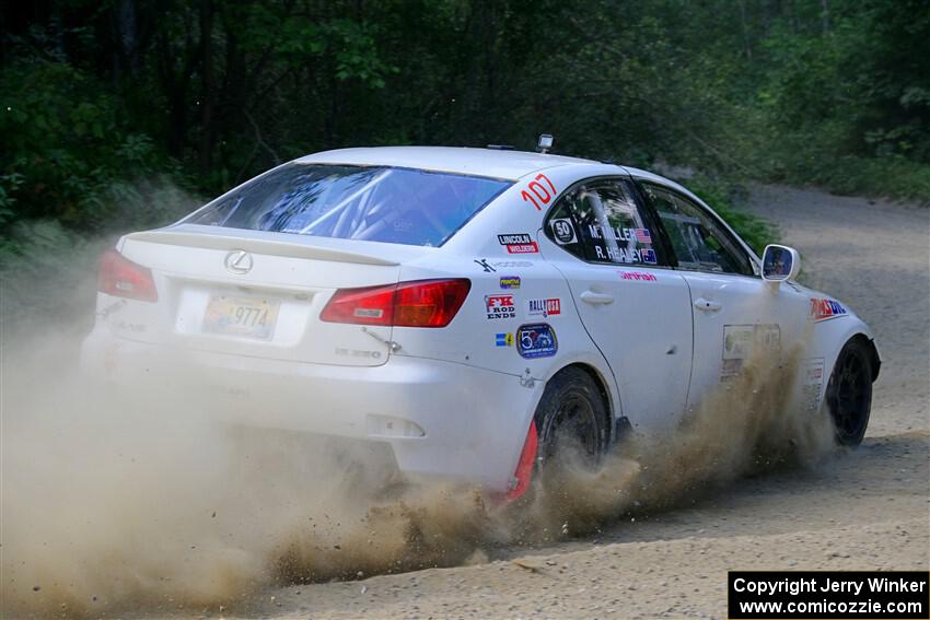 Richo Healey / Michelle Miller Lexus IS250 on SS2, Refuge I.