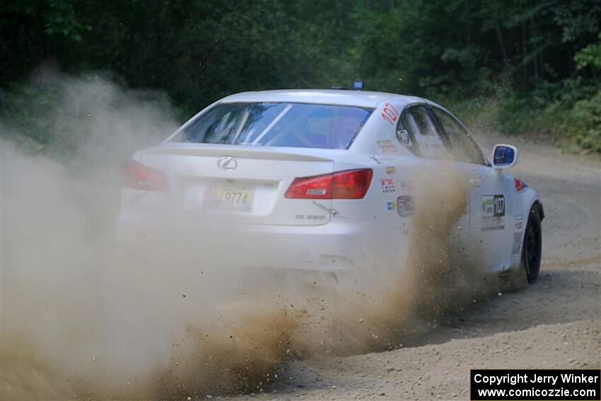 Richo Healey / Michelle Miller Lexus IS250 on SS2, Refuge I.