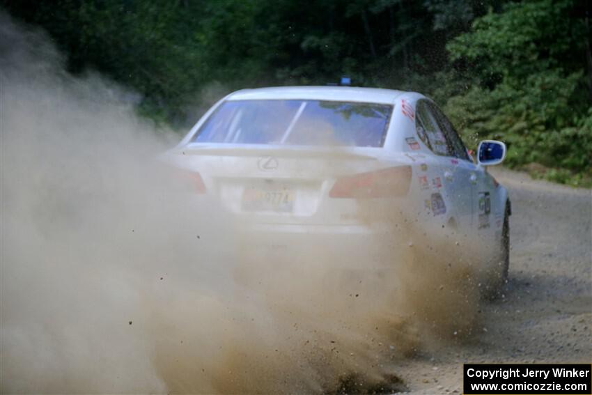 Richo Healey / Michelle Miller Lexus IS250 on SS2, Refuge I.