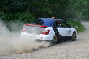 Jason Cook / Maggie Tu Subaru WRX on SS2, Refuge I.