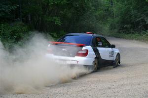 Jason Cook / Maggie Tu Subaru WRX on SS2, Refuge I.