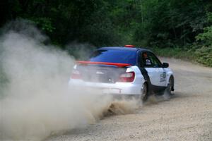 Jason Cook / Maggie Tu Subaru WRX on SS2, Refuge I.