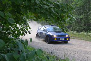 Corey Morris / Josh Nykanen Subaru Impreza on SS2, Refuge I.