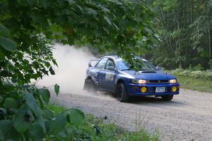 Corey Morris / Josh Nykanen Subaru Impreza on SS2, Refuge I.