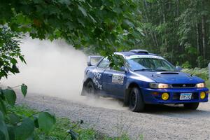 Corey Morris / Josh Nykanen Subaru Impreza on SS2, Refuge I.