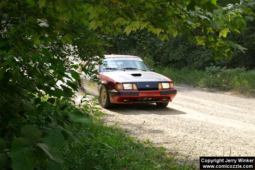 Neil CarlinSchauer / Tim Kohlmann Ford Mustang SVO on SS2, Refuge I.