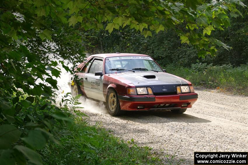 Neil CarlinSchauer / Tim Kohlmann Ford Mustang SVO on SS2, Refuge I.