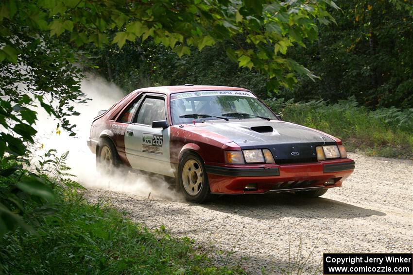 Neil CarlinSchauer / Tim Kohlmann Ford Mustang SVO on SS2, Refuge I.