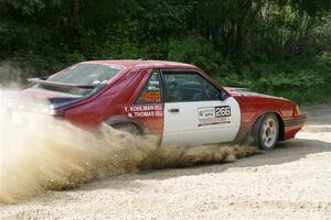 Neil CarlinSchauer / Tim Kohlmann Ford Mustang SVO on SS2, Refuge I.