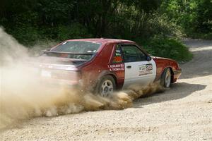 Neil CarlinSchauer / Tim Kohlmann Ford Mustang SVO on SS2, Refuge I.