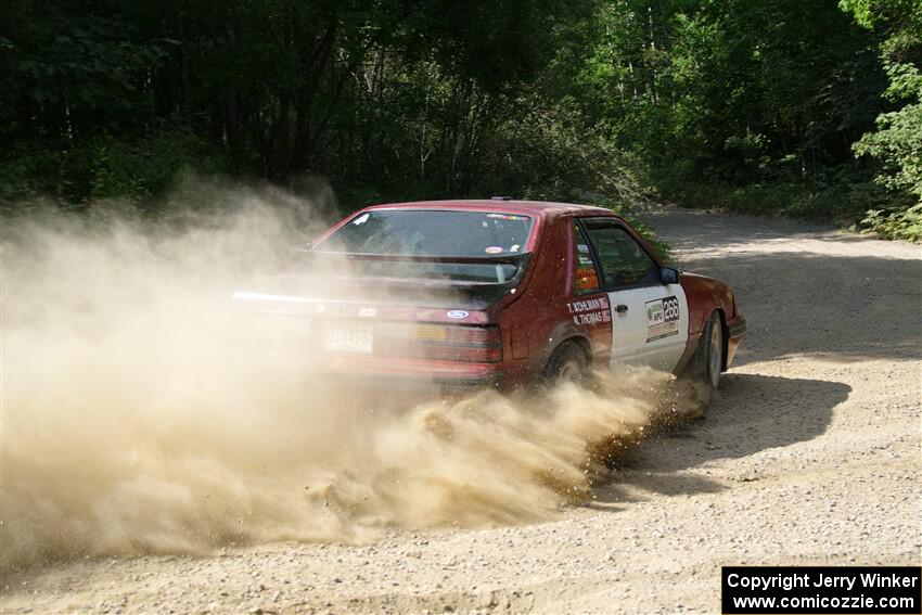 Neil CarlinSchauer / Tim Kohlmann Ford Mustang SVO on SS2, Refuge I.