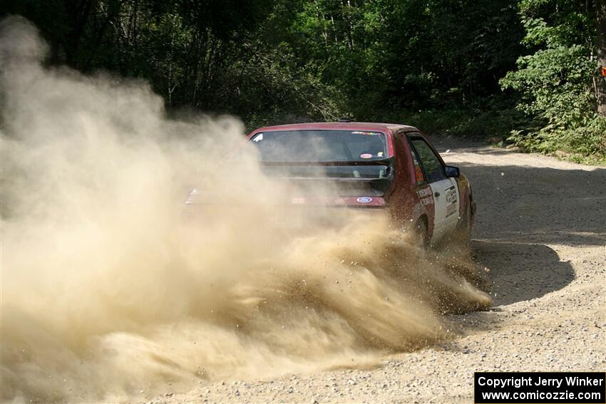 Neil CarlinSchauer / Tim Kohlmann Ford Mustang SVO on SS2, Refuge I.