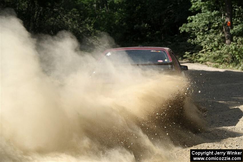 Neil CarlinSchauer / Tim Kohlmann Ford Mustang SVO on SS2, Refuge I.