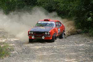 Mike Hurst / Michel Hoche-Mong Ford Capri on SS4, Steamboat I.