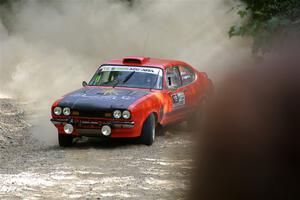 Mike Hurst / Michel Hoche-Mong Ford Capri on SS4, Steamboat I.