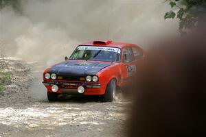 Mike Hurst / Michel Hoche-Mong Ford Capri on SS4, Steamboat I.